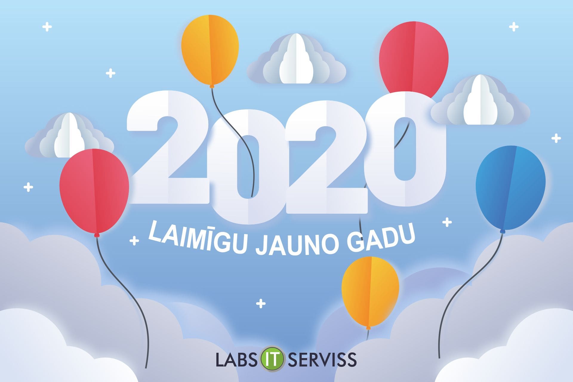 Laimīgu jauno 2020. gadu!